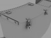 Panzer Art RE35-064 Stowage bin for Tiger I tank (Kursk Battle) 1/35